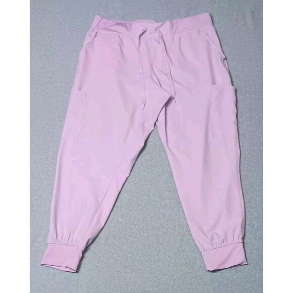 Med Couture Pants - Med Couture Insight Jogger Scrub Pants Womens Size LP Lilac Purple Uniform Nurse